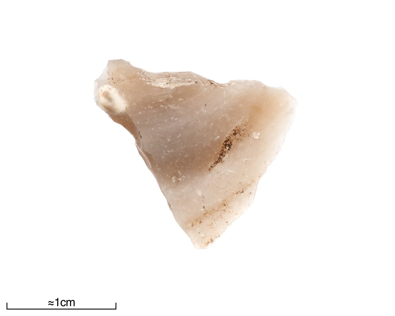 Transverse flint point