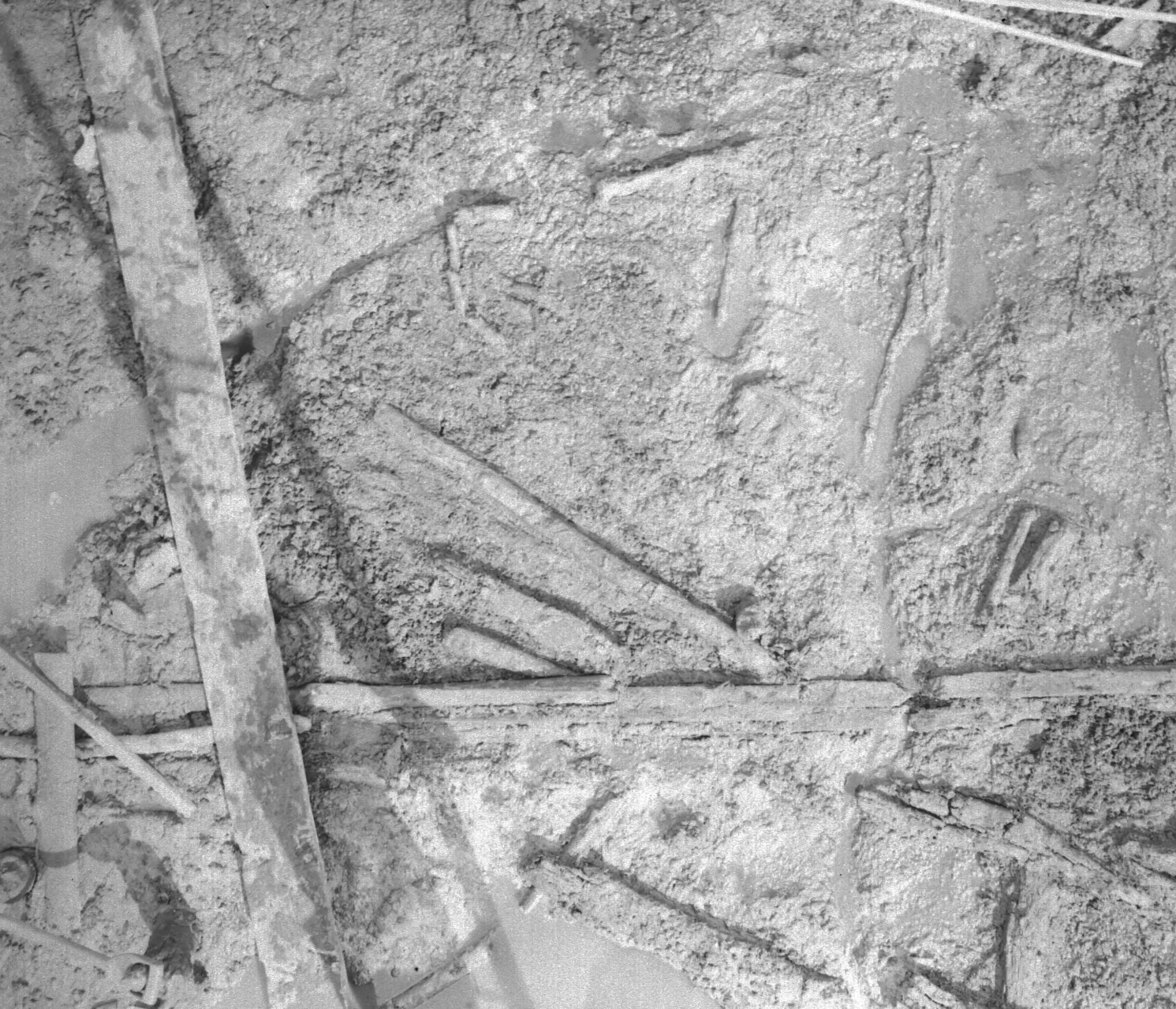 Topographic image from an excavation site