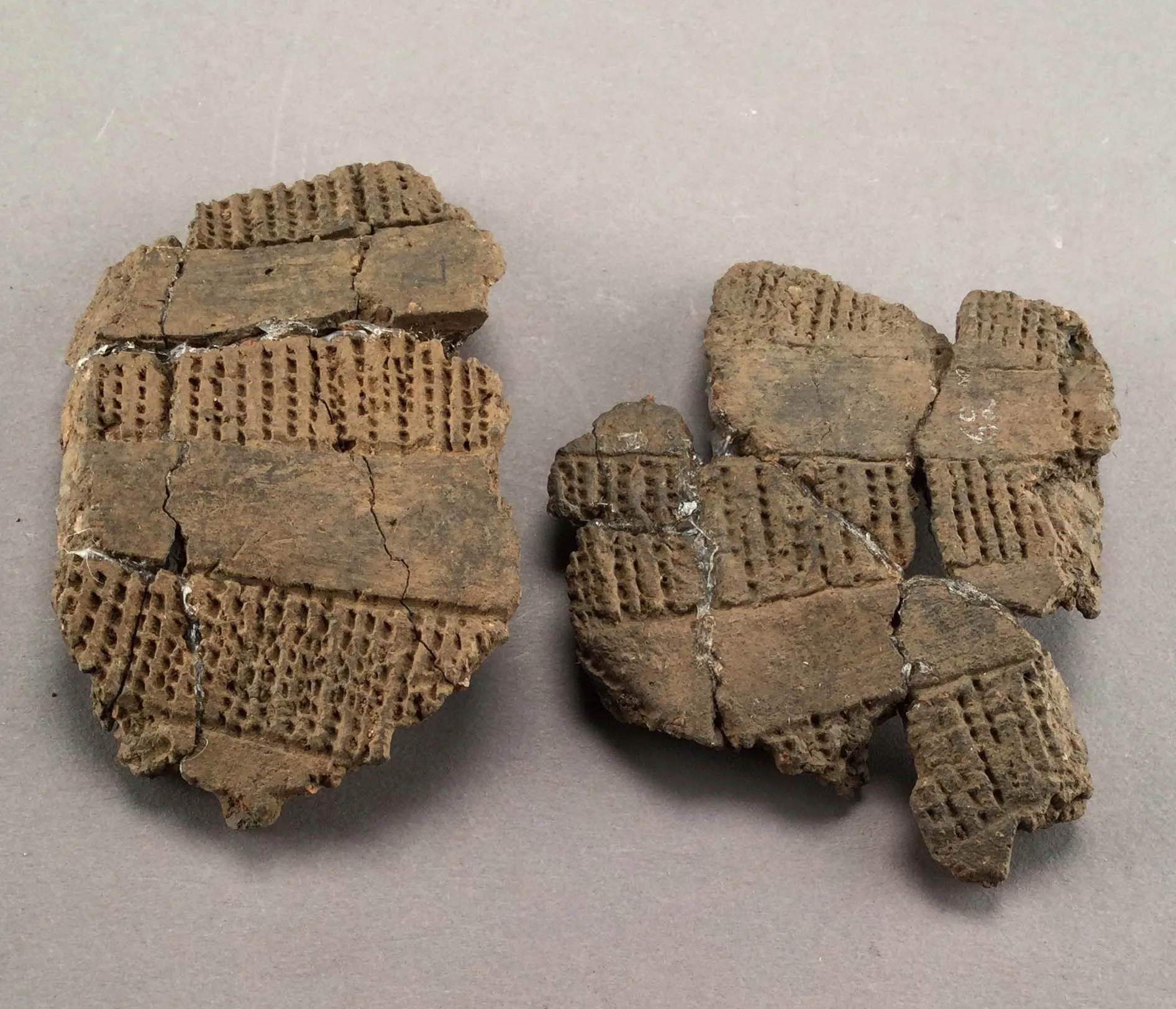 Two archaeological ceramic objects