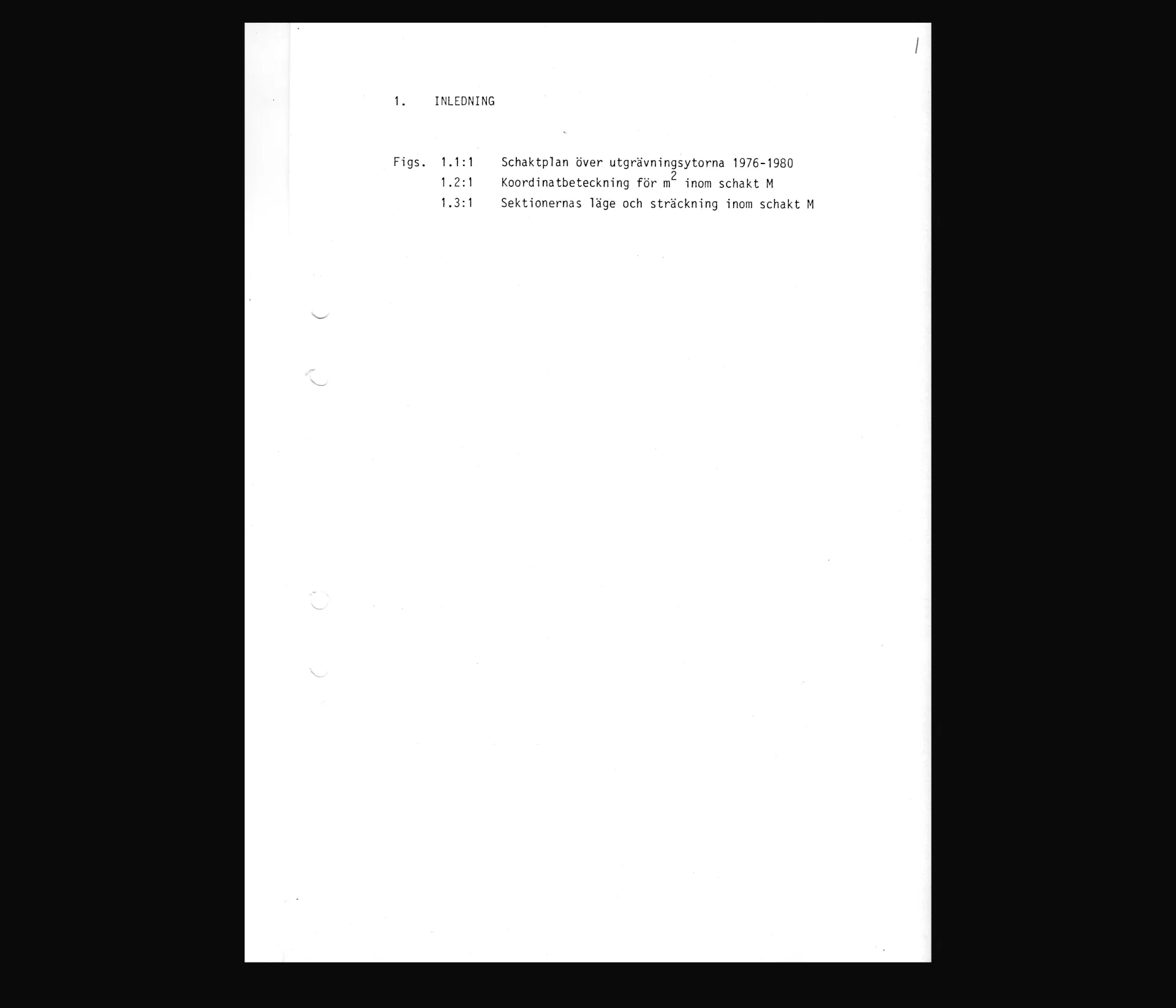 scanned image of an archaeological report